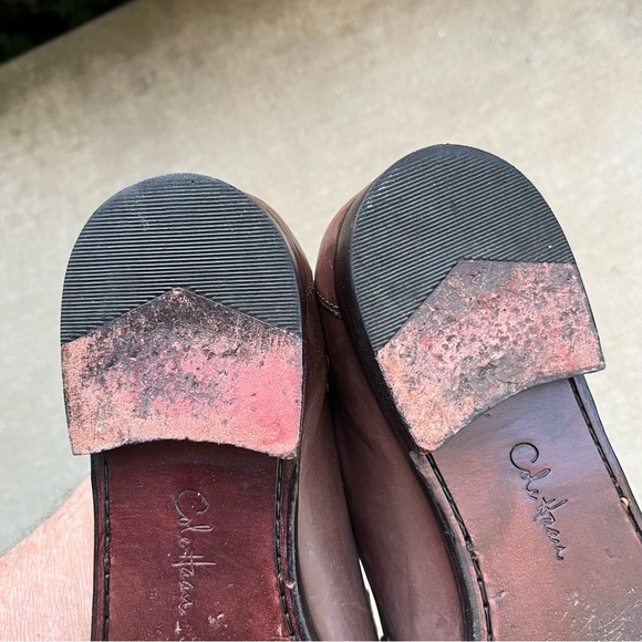 EXCELLENT Cole Haan Bit Loafer Sz 12 D/M Fine Leather Brown Mens Shoes Worn 3X - Picture 9 of 9
